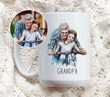 The Memory Mug: Your Custom Mug With Portrait & Text